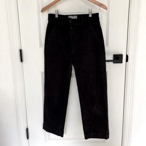 Everlane slim leg crop pants